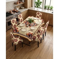 Myl Todo Hogar - Juego De Mantel Antimanchas 140X220 + 6 Fundas De Silla