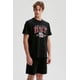 thumbnail image 2 of Polera Hombre Print Posicional Negro / Rojo, 2 of 4