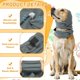 thumbnail image 3 of Uxcell Envoltura para Orejas de Perro Ajustable Cubierta Silenciosa Mangas Alivio de Ansiedad Protección de Cabeza Sin Sacudidas Gris L Baño de Mascotas Aseo Natación, 3 of 7
