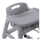 thumbnail image 2 of Silla bebé con ruedas y bandeja color gris, 2 of 3