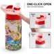 thumbnail image 4 of Enredados: Princesa RapunzelBotella de Agua con Tapa Pop Top de Un Toque, Acero Inoxidable, a Prueba de Fugas, para Deportes, Botella Infantil rosa 12 oz, 4 of 6