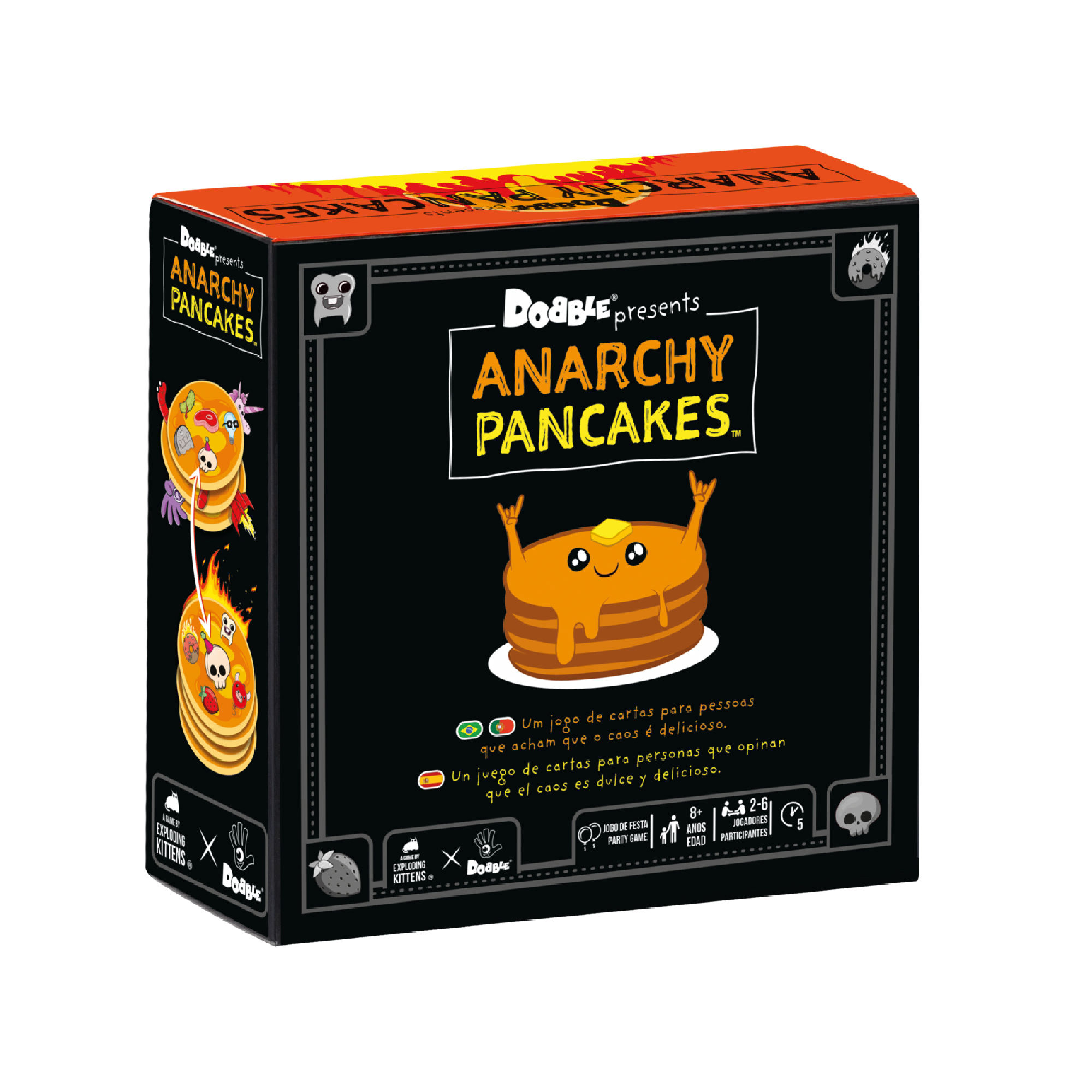Asmodee - Juego De Mesa Anarchy Pancakes