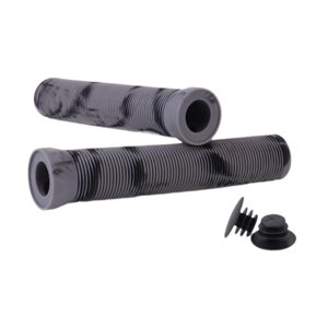Magideal - 2 Piezas De Puños De Manillar De Bicicleta Puños De Manillar De Bicicleta Empuñadura De Goma Suave Para Bicicleta De Montaña Puños De Manillar De Bici Negro Gris