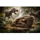 thumbnail image 5 of Escultura VEOJEIN Cueva Jurásica Réplica 3D de Fósil de T-Rex, 5 of 7