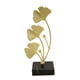 thumbnail image 1 of Escultura De Hojas De Metal Adorno De Hoja De Ginkgo Para Decoración De Sala De Estar Accent StyleC, 1 of 5
