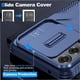 thumbnail image 5 of Funda Resistente para Motorola Moto G Stylus 5G 2024 con Tapa Deslizante y Protección Militar Azul, 5 of 6
