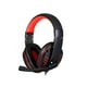 thumbnail image 1 of Audifono Gamer Jack 3.5 Ps4 Xbox Pc 2mts Negro Rojo, 1 of 5