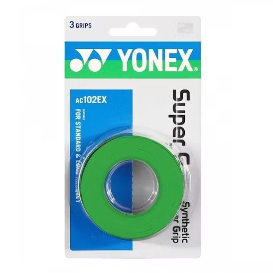 Overgrip Yonex Super Grap Verde X3 Tenis/padel