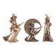 thumbnail image 1 of Figuras De Jardín De Hadas De Bruja, Estatua De Arte, Escritorio Decorativo Para El Hogar, 3 Piezas, 1 of 5