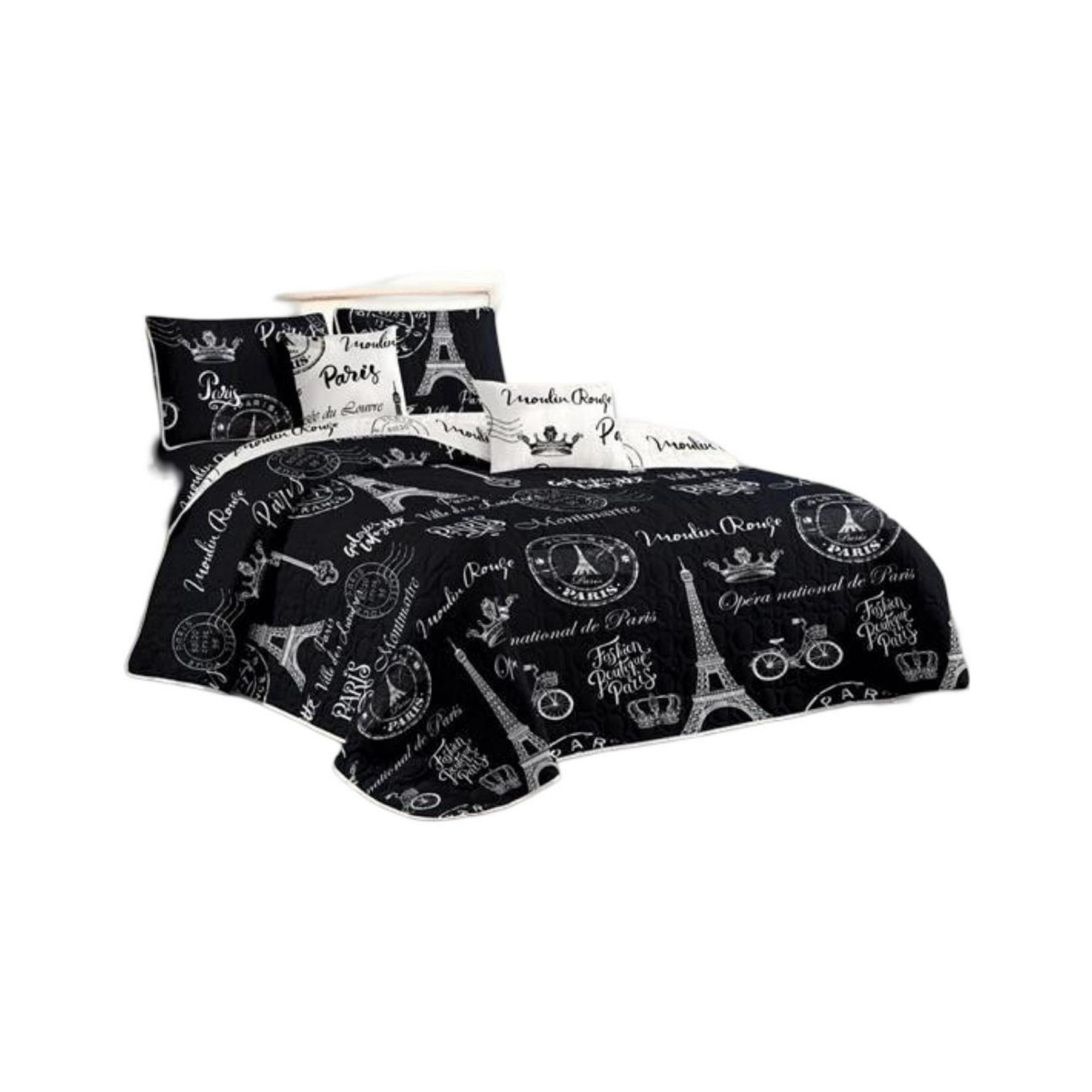 Genérico - Quilt Verano 2 Plazas+2 Fundas Verano Suave 13n70