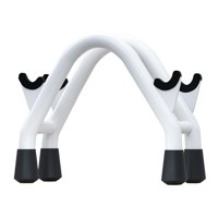 Magideal - Estante De Almacenamiento Portátil Para Mancuernas, Estante De Pesas, Fuerza, Ejercicio, Ahorro De Espacio, Antideslizante, Antiarañazos, Organizador