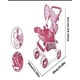thumbnail image 3 of Coche Muñecas Metalico Grande Rosado, 3 of 4