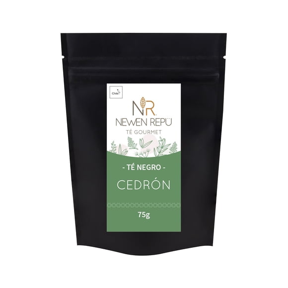 Té Negro Cedrón Premium Blend Gourmet 75g Newen Repü