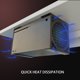 thumbnail image 3 of Soporte de escritorio para Xbox Series X, soporte de montaje Stealth, soporte de consola de juego todo metal, 3 of 7