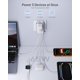 thumbnail image 3 of Adaptador de viaje universal EPICKA 65W PD&QC 1 AC/3 USB‑C/1 USB‑A, 3 of 8