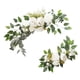 thumbnail image 2 of 2 Arcos De Boda Con Flores, Cartel De Bienvenida, Decoración De Ceremonia, Hojas Verdes, Color Blanco, 2 of 5