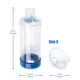 thumbnail image 1 of Automizer Spacer Mist Storage Compressor Nebulizer Tank Aerochamber with Mask Cup for Pet Adults Children Asthma Inhale Chamber, 1 of 3
