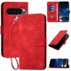 thumbnail image 1 of Funda Flip Premium Fibra de Carbono para Google Pixel 10 5G con Soporte y Cierre Rojo, 1 of 6