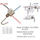 thumbnail image 2 of Zing Ear ZE110 Ceiling Fan Light Switch, Replacement Lamp Pull Chain, 2 of 3