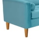 thumbnail image 3 of Sofa Retro 3cg Felpa 04 Turquesa, 3 of 6