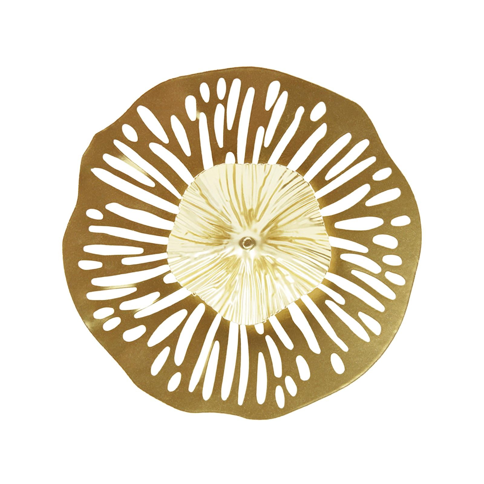 Bothyi - Decoración De Pared De Disco Irregular De Metal, Decoración De Porche De Hierro Forjado Para Hotel Cafe M