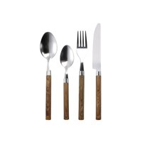Bergner - Set Cuberteria 24Pzs Acero Inoxidable Natur