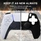 thumbnail image 5 of HLRAO Pack de 2 Fundas de Silicona Negra Antideslizante para PS5, 5 of 7