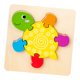 thumbnail image 1 of Rompecabezas De Madera, Rompecabezas De Tallo, Rompecabezas, Jardín De Infantes, Percepción De Color, Tortuga, 1 of 5