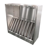 Prochef - Campana Industrial Mural 1X1 Mt. Acero Inoxidable