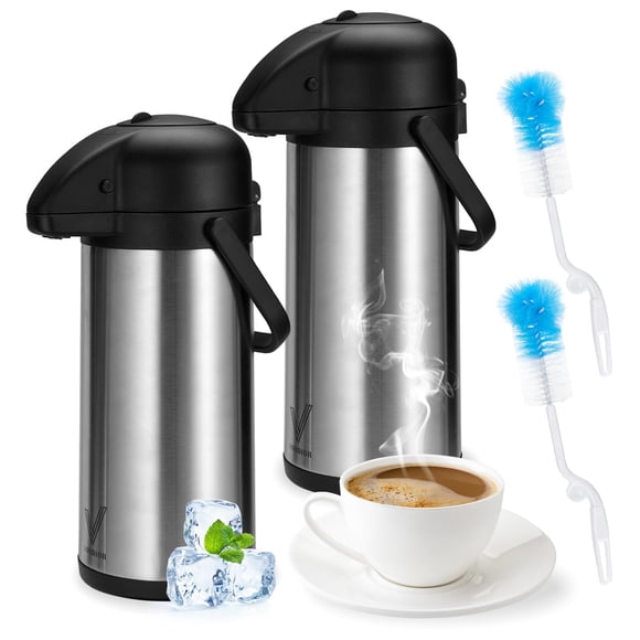 Dispensador de café Airpot Vondior de acero inoxidable con aislamiento de 3 litros