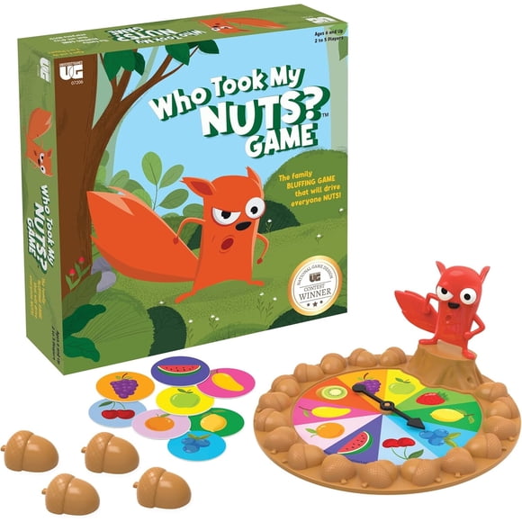 Juego de Mesa University Games Who Took My Nuts Familiar