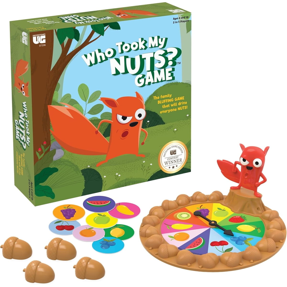 Juego De Mesa University Games Who Took My Nuts Familiar