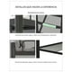 thumbnail image 4 of Cama alta con escritorio Strong 1.5 plaza negro, 4 of 7