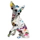 thumbnail image 3 of Estatua Chihuahua Graffiti Multicolor, 3 of 3