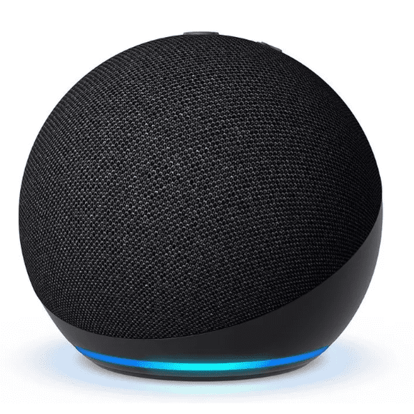Amazon Echo Dot 5th Gen con asistente virtual Alexa negro 110V/240V