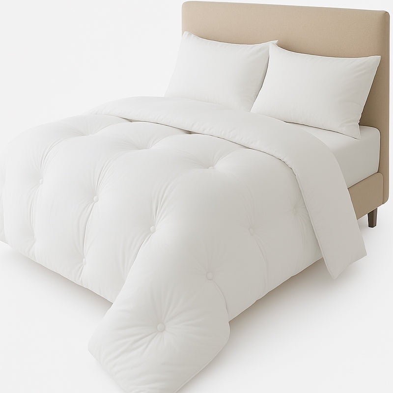 Wakeshome - Plumón Invierno Algodón Microfibra Estilo Nórdico Soporta Frío Extremo Suave Y Cálido