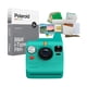 thumbnail image 1 of Cámara instantánea Polaroid Now Gen 3 color verde azulado con kit de película, 1 of 5