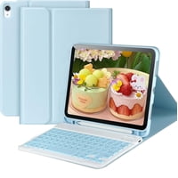 Funda Para Ipad Con Teclado Inalámbrico Bluetooth Gjinniuk 10/11Th Gen