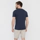 thumbnail image 2 of Polera Hombre Lisa Azul V-Neck Corona, 2 of 5