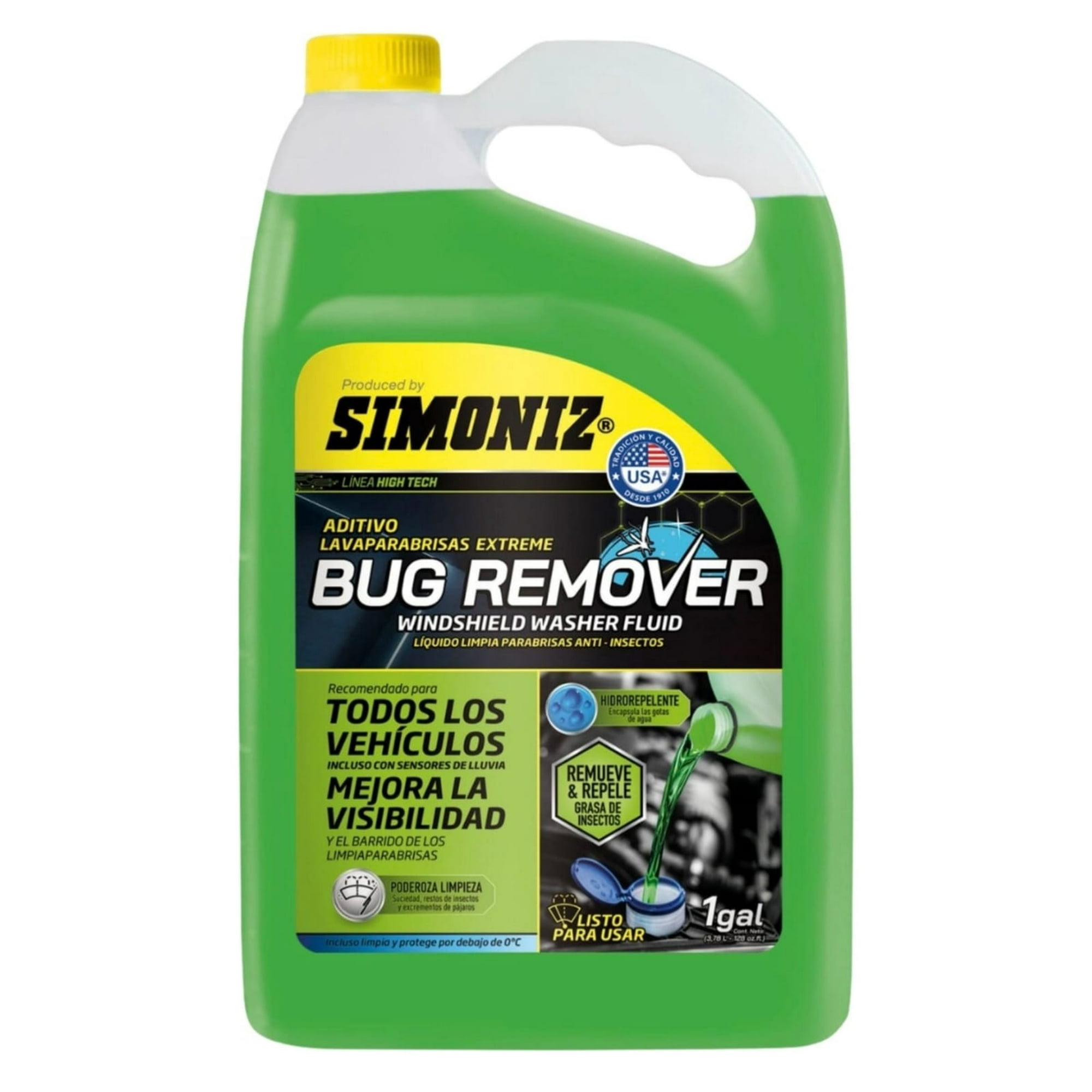 Simoniz - Liquido Limpiador De Parabrisas 3.75 Litros