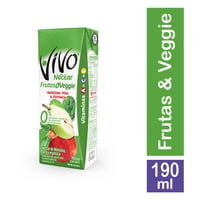 Néctar Sabor Manzana, Pera Y Espinaca Caja 190 Ml Vivo