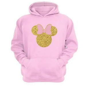 Genérico - Poleron Canguro Ratoncita M. Rosa Talla S Unisex