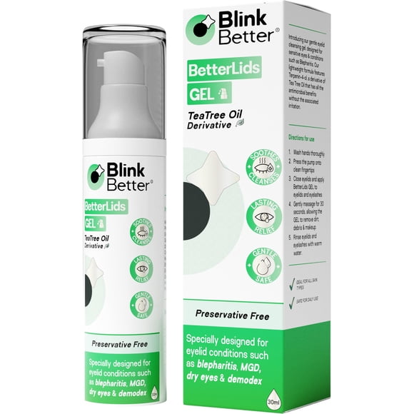 Gel limpiador de párpados BlinkBetter BetterLids 30 ml
