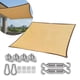 thumbnail image 1 of Toldo Vela Sombra 3x5m Malla Rectangular + Kit De Anclaje, 1 of 3