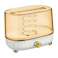 Bothyi - Dispensador De Servilletas Para Caja De Pañuelos, Transparente, Para Sala De Estar, Duradero, Moderno, Aureate