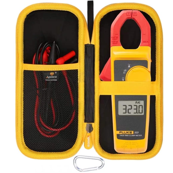 Estuche de Almacenamiento Aproca para Multímetro de Pinza Fluke 323/302+/324/325