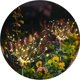 thumbnail image 1 of Set 2 Luces Micro Led Hadas Solar Fuego Artificiales Navidad, 1 of 10