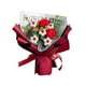 thumbnail image 1 of Ramo De Flores De Ganchillo Completo Flores Artificiales Para Aniversario Cumplea?os Rojo, 1 of 5