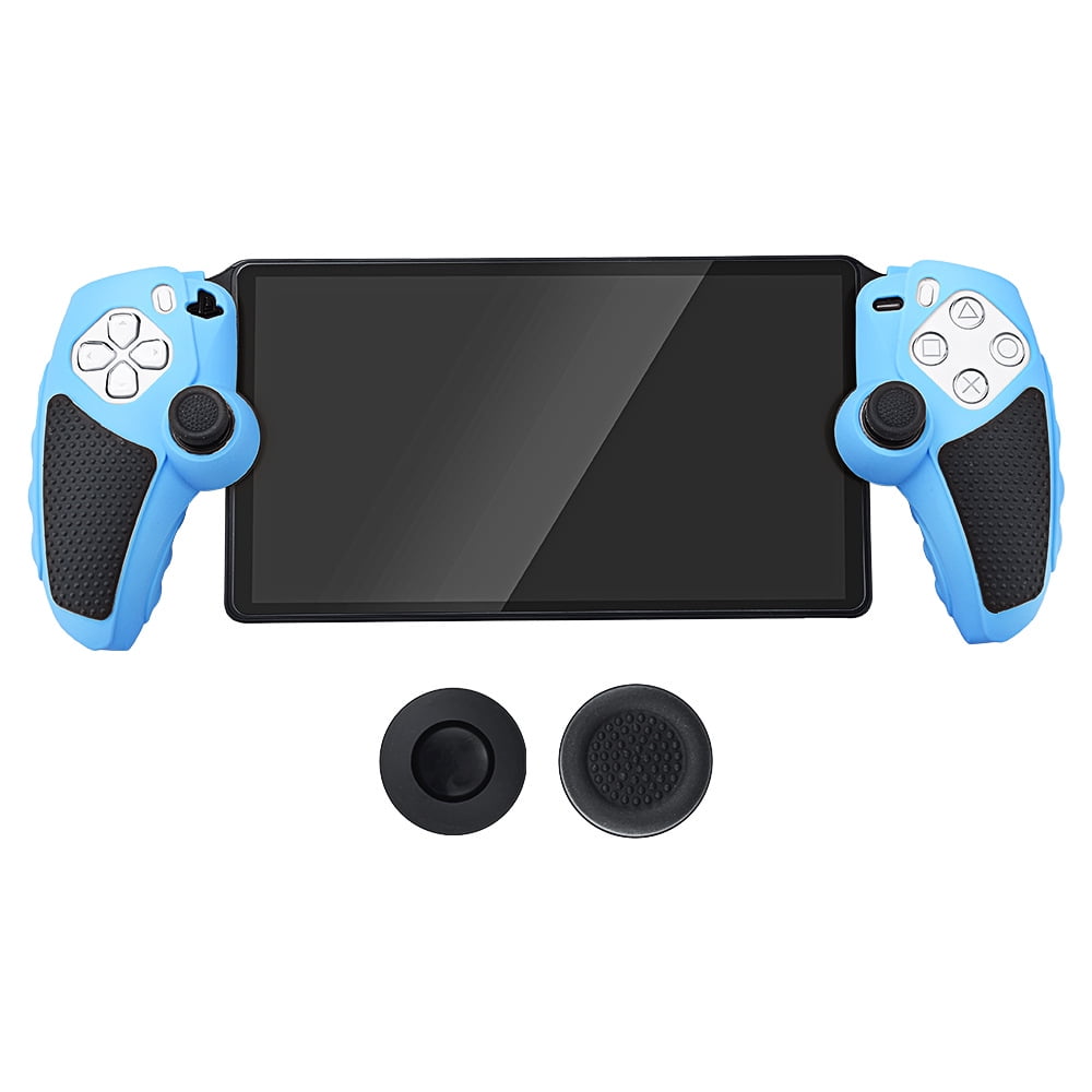 Genérico - Funda Protectora De Silicona Compatible Con Playstation Portal Con 2 Teclas Funda Protectora A Prueba De Golpes-azul