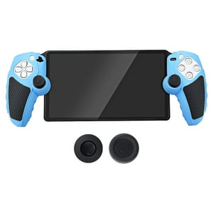 Genérico - Funda Protectora De Silicona Compatible Con Playstation Portal Con 2 Teclas Funda Protectora A Prueba De Golpes-Azul